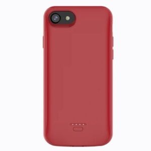 RLX Red Power Battery Case For iPhone’s SE/8/7/6 4000mAh 2X Battery Life NEW